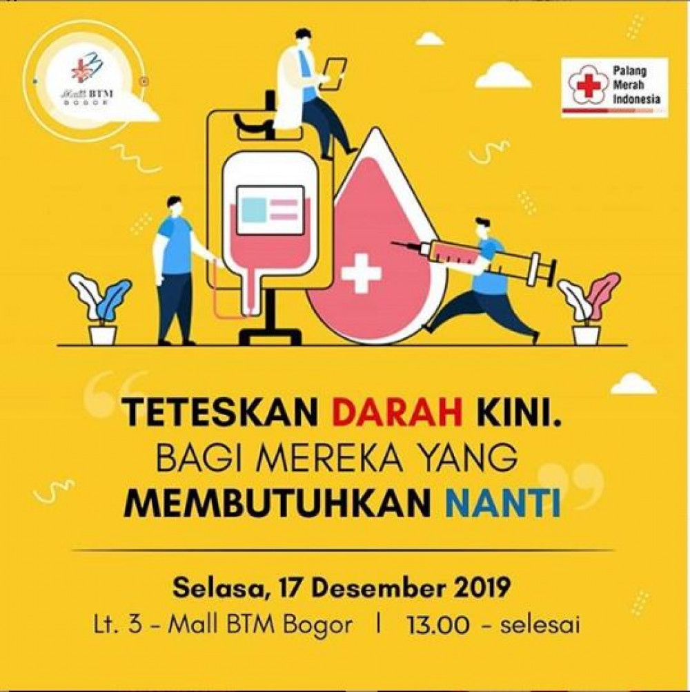 Donor Darah Mall BTM Bogor