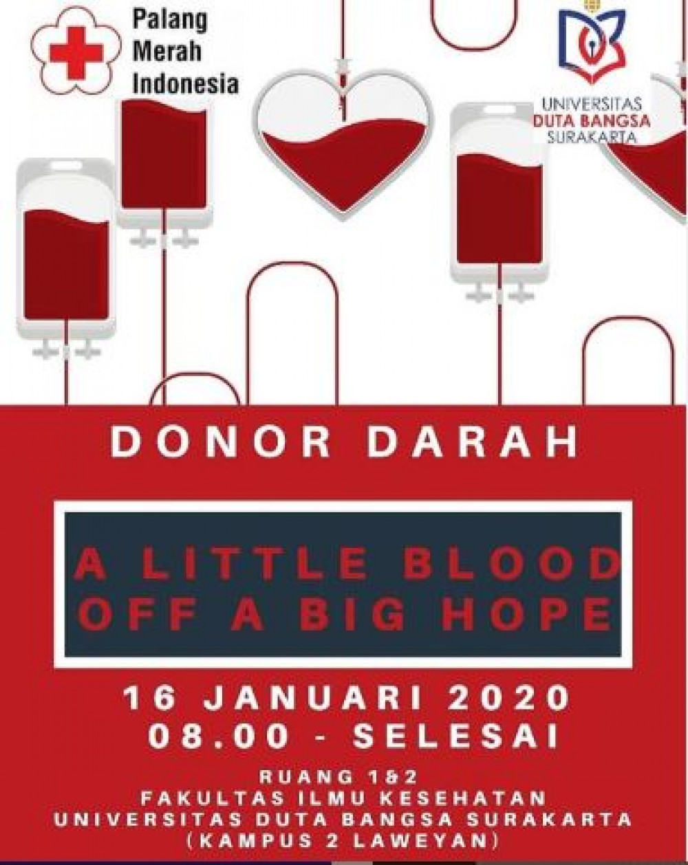 Donor Darah - A Little Blood off A Big Hope