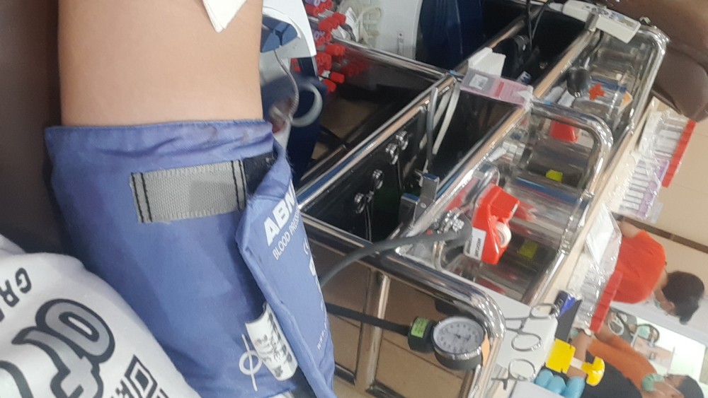 Donor dalam rangka ulang tahun anak