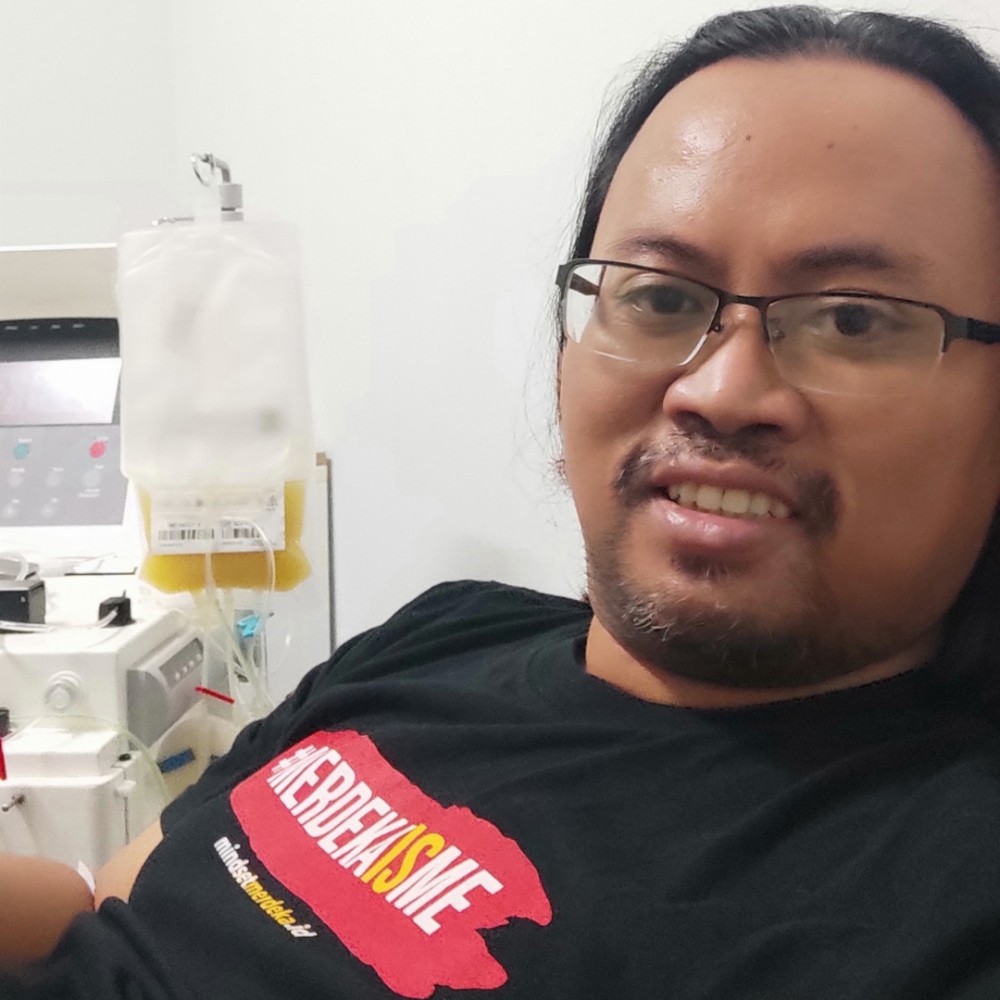 Donor Apheresis ke-2 di UTD Baru RSCM (Cipto Mangunkusumo)