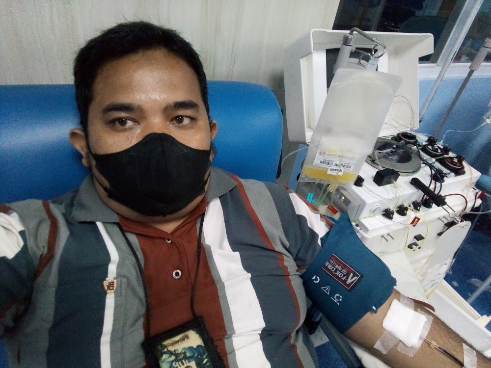 Donor apheresis itu enak