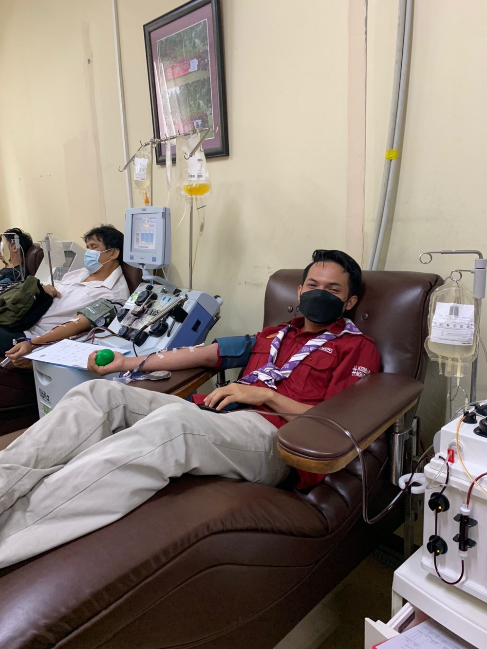 Pertama Kali Donor Apresis Saat Puasa