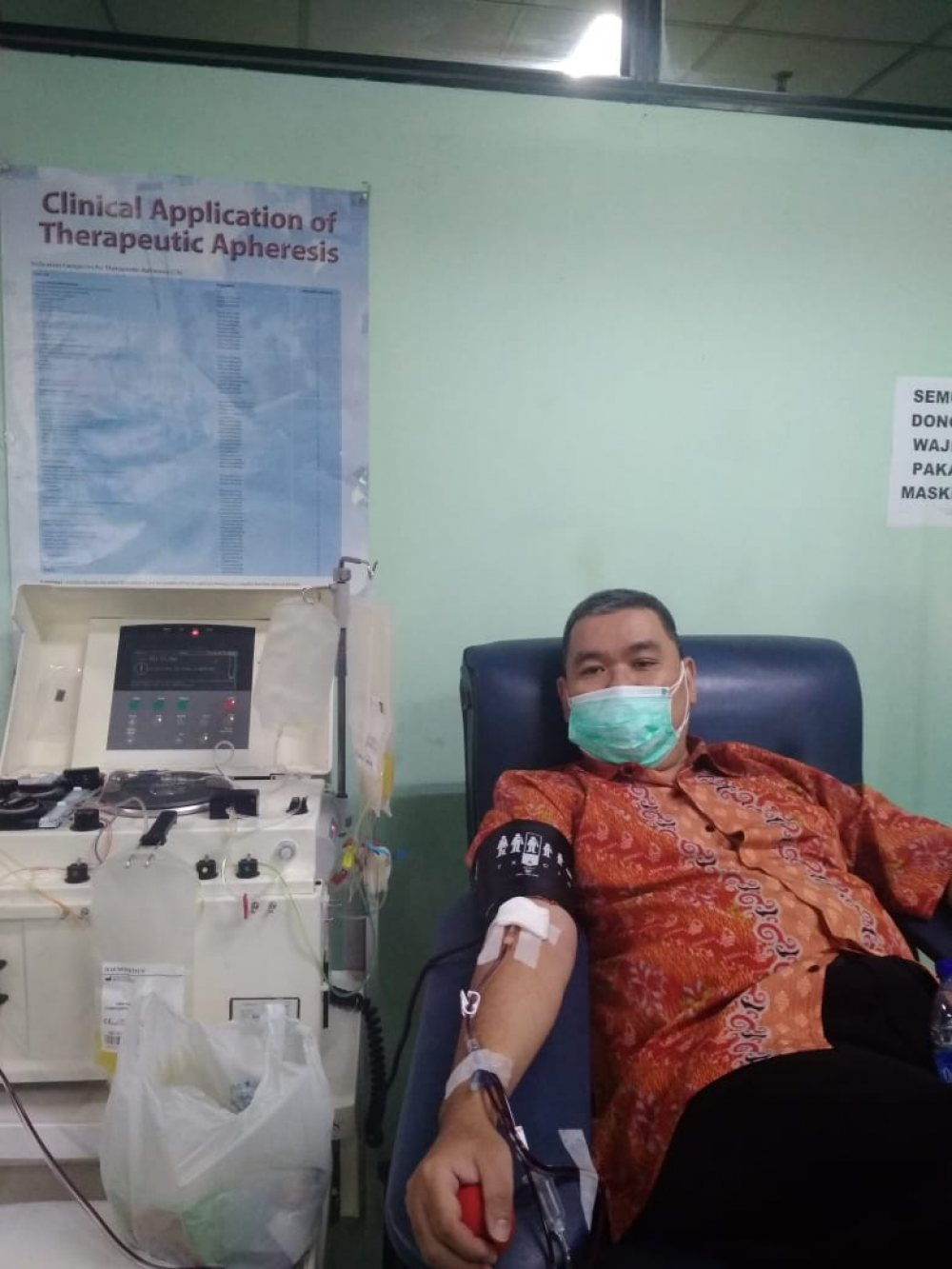 Senangnya berbagi apheresis